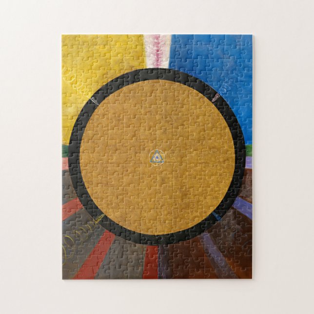 Puzzle Retiro, Grupo X, Nº 3 de Hilma af Klint (Vertical)