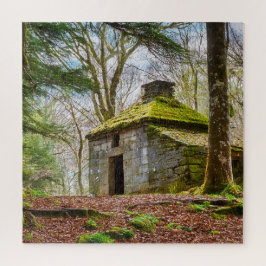 Puzzle Retiro místico de bosque