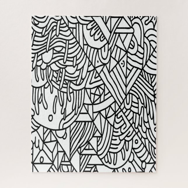 Puzzle Reto, Resumen de Adultos (Vertical)