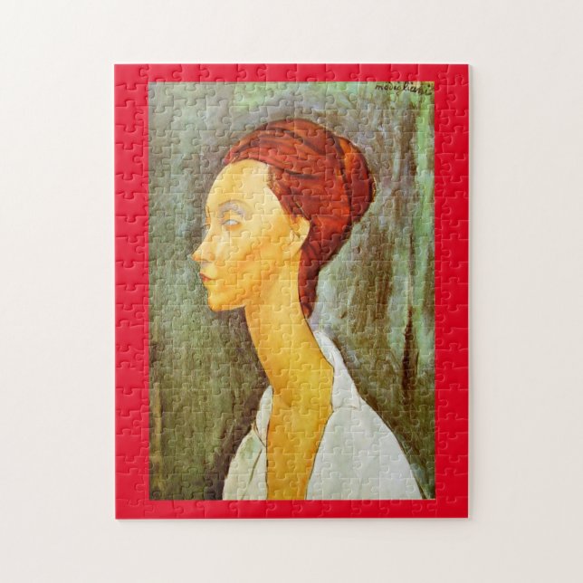 Puzzle Retrato amazónico de Lunia Czechowska (Vertical)