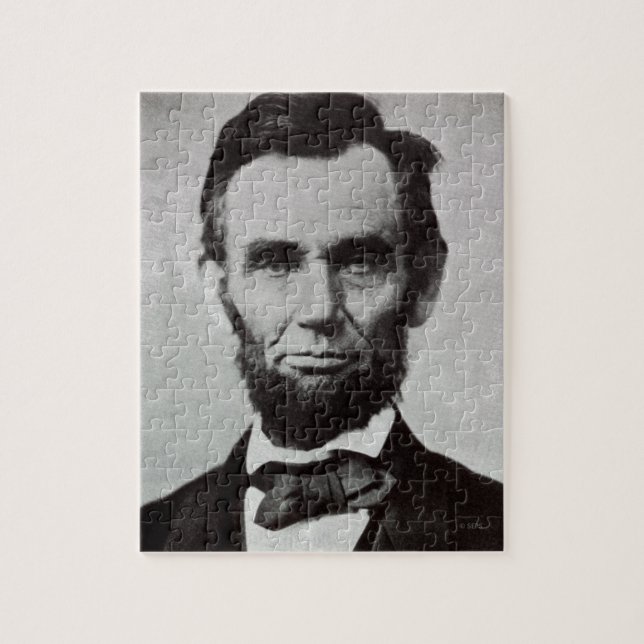 Puzzle Retrato de Abe Lincoln 2 (Vertical)