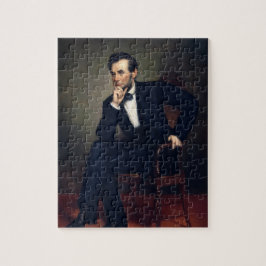 Puzzle Retrato de Abraham Lincoln por Healy