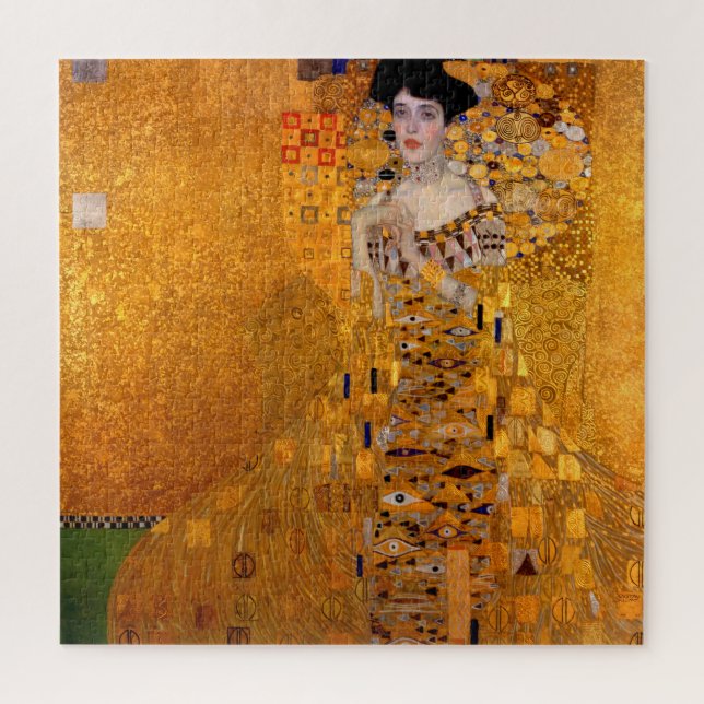 Puzzle Retrato de Adele Bloch-Bauer I por Klimt (Vertical)