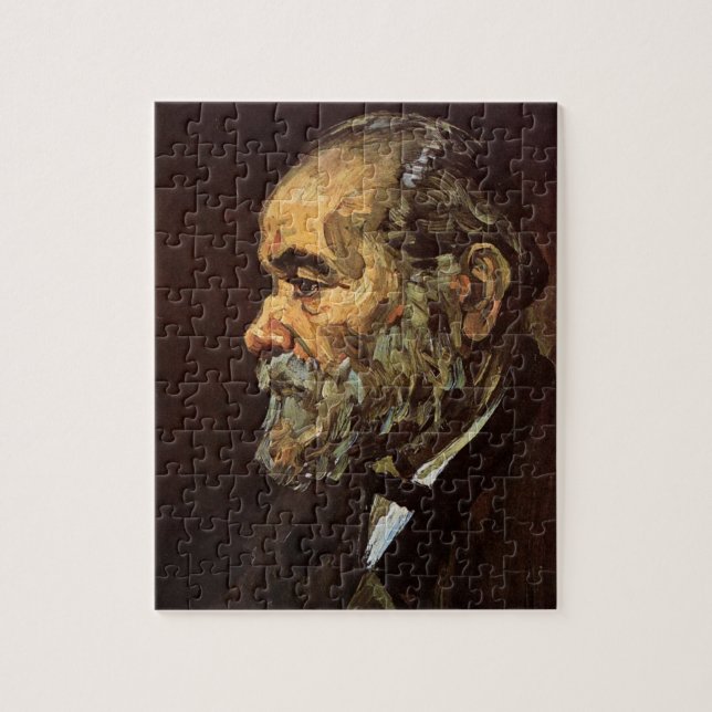 Puzzle Retrato de anciano con barba de Vincent van Gogh (Vertical)