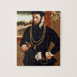 Puzzle Retrato de Antón Rummel von Liechtenan