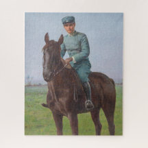 Retrato de Attilio Triboletti (Soldado de caballer