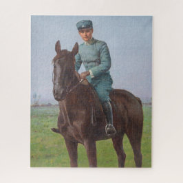 Puzzle Retrato de Attilio Triboletti (Soldado de caballer