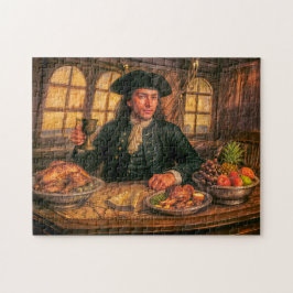 Puzzle Retrato de Black Bart en la Taberna del Pirata