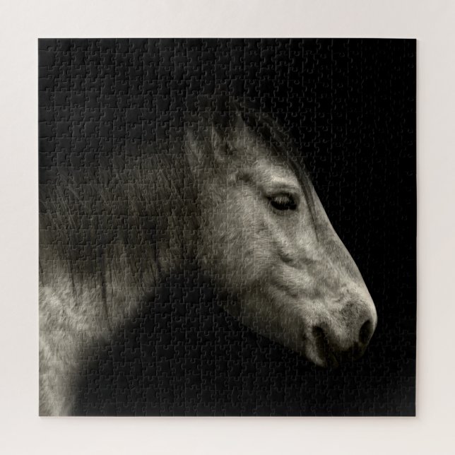 Puzzle Retrato de caballo (Vertical)