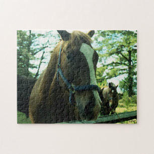 Puzzle Retrato de caballo