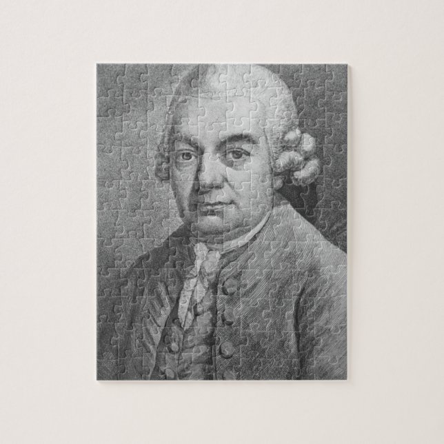 Puzzle Retrato de Carl Philipp Manuel Bach (1714-88) (e (Vertical)