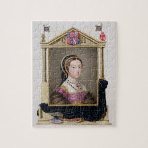 Puzzle Retrato de Catherine Howard (c.1520-d.1542) 5to Q