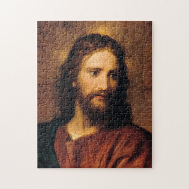 Puzzle Retrato de Cristo por Heinrich Hofmann (Vertical)