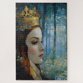 Puzzle Retrato de cuento de hadas de corazón perdido de l