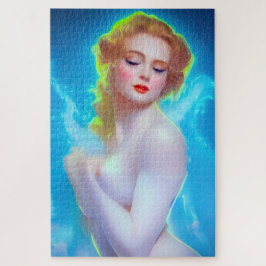 Puzzle Retrato de diosa etérea - Fantasía surrealista