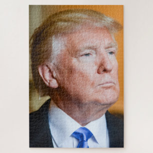 Puzzle Retrato de Donald Trump