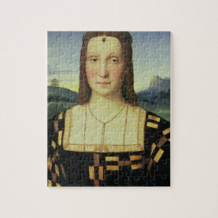 Puzzle Retrato de Elizabeth Gonzaga, c.1504 (aceite en el