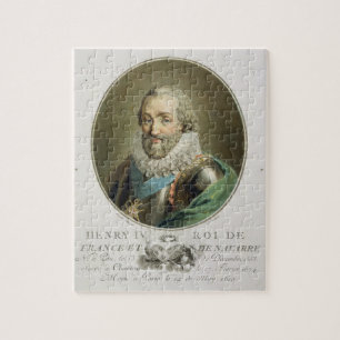 Puzzle Retrato de Enrique IV, rey de Francia y de Navarra