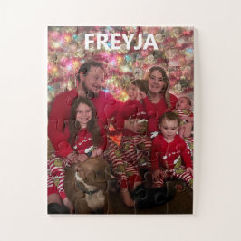 Puzzle Retrato de familia con nombre