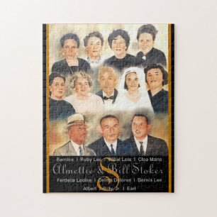 Puzzle Retrato de familia Stoker