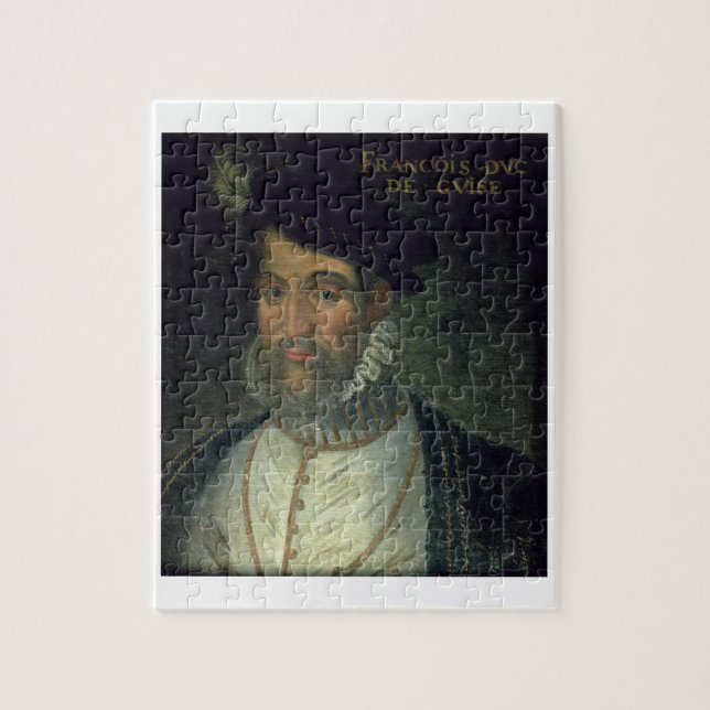 Puzzle Retrato de Francois, 2do duque Guise (1519-63) Fre (Vertical)