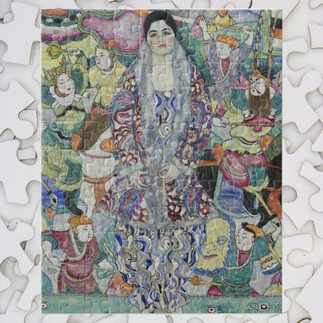 Puzzle Retrato de Friederike Maria Beer por Gustav Klimt (Subido por el creador)