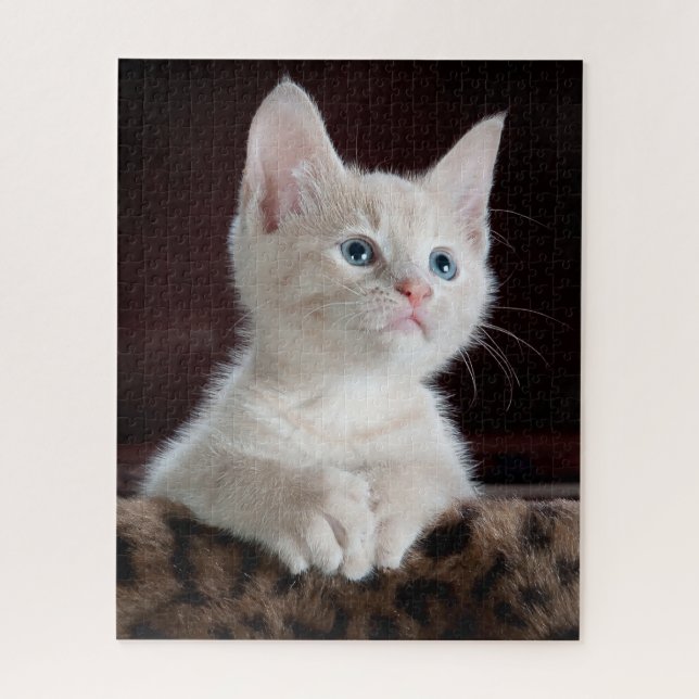 Puzzle Retrato de gatito lindo (Vertical)