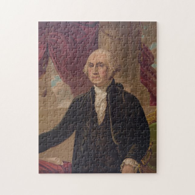 Puzzle Retrato de George Washington (1876) (Vertical)