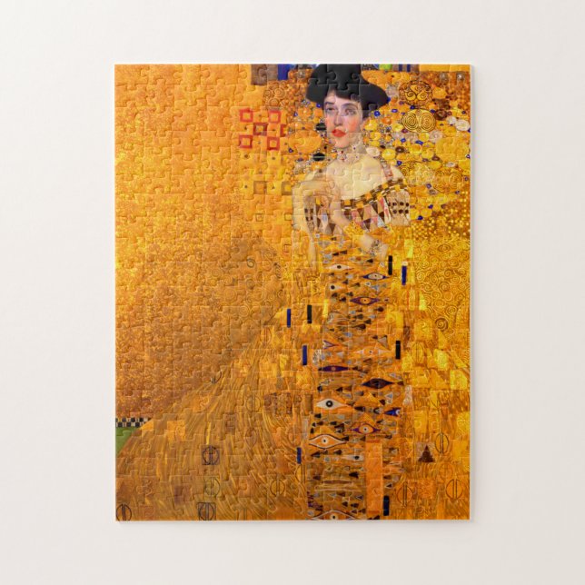Puzzle Retrato de Gustav Klimt de Adele Bloch Bauer (Vertical)