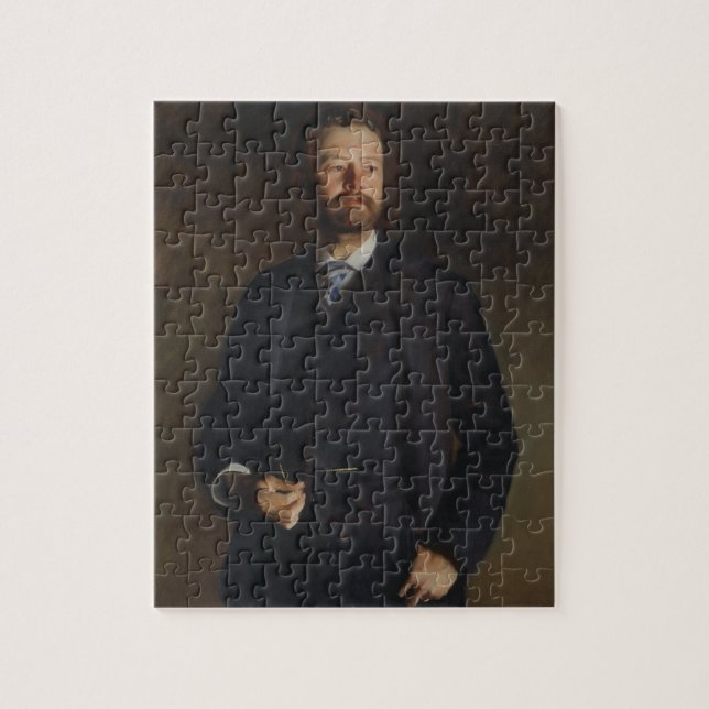 Puzzle Retrato de Henry Cabot Lodge por JS Sargent (Vertical)
