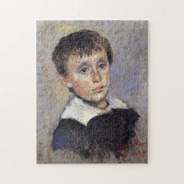 Puzzle Retrato de Jean Monet Monet Bella Artes (Vertical)