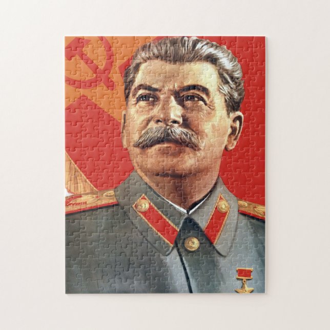 Puzzle Retrato de Joseph Stalin (Vertical)
