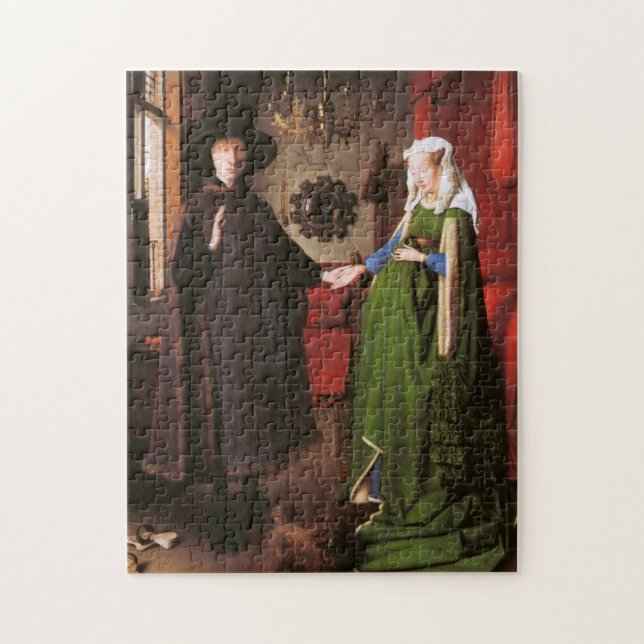 Puzzle Retrato de Juan Arnolfini y su esposa (Vertical)