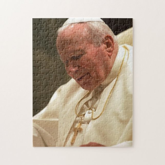 Puzzle Retrato de Juan Pablo II (Vertical)