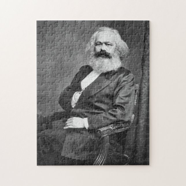 Puzzle Retrato de Karl Marx (Fundador del Marxismo) (Vertical)