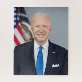Puzzle Retrato de la Casa Blanca del presidente Joe Biden