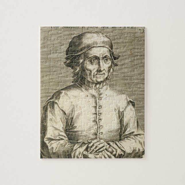 Puzzle Retrato de la placa 3 de Hieronymus Bosch (Vertical)