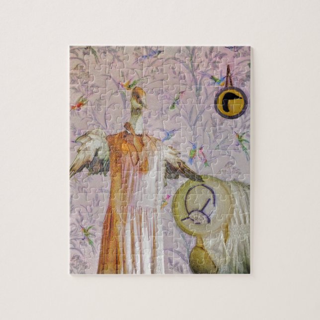 Puzzle Retrato de la Sra. Smew (Vertical)