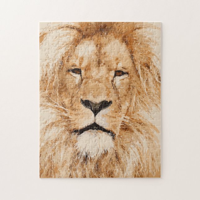 PUZZLE RETRATO DE LION (Vertical)