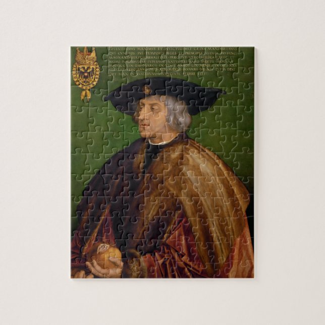 Puzzle Retrato de Maximilian I de Albrecht Durer (Vertical)