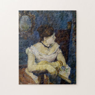 Puzzle Retrato de Mette Gaugin, la esposa del artista