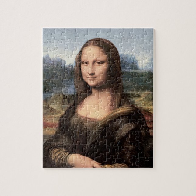 Puzzle Retrato de Mona Lisa / Pintura (Vertical)