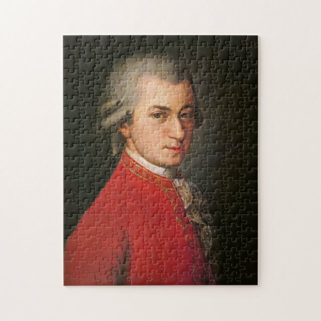 Puzzle Retrato de Mozart (Vertical)