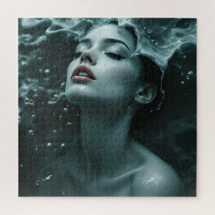 Puzzle retrato de mujer de moda Fine Art