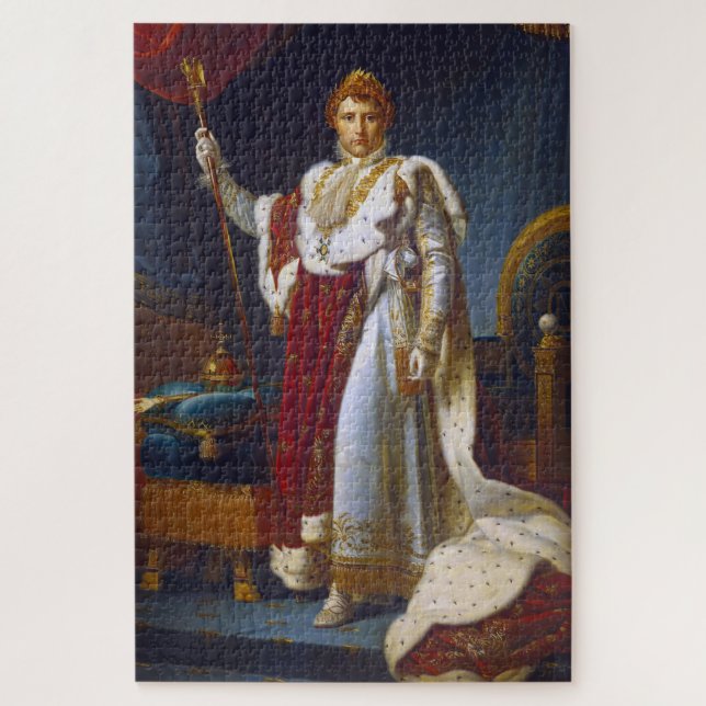 Puzzle Retrato de Napoleón Bonaparte, Francois Gérard (Vertical)