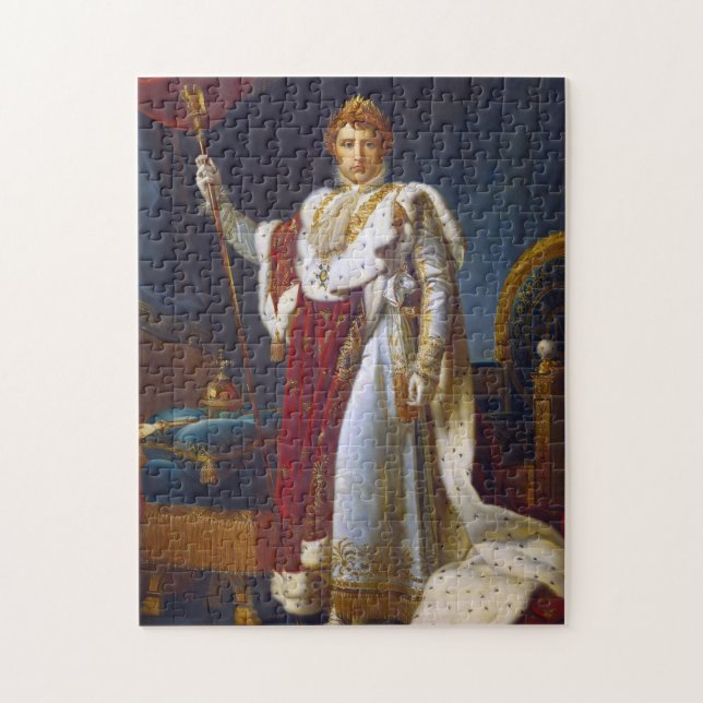 Puzzle Retrato de Napoleón Bonaparte, Francois Gérard (Vertical)