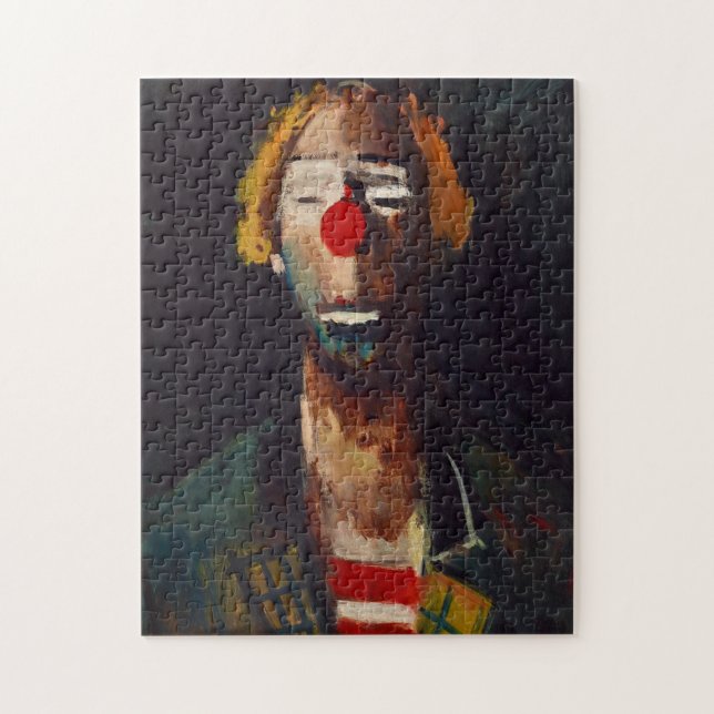 Puzzle Retrato de Payaso Joseph Kutter (Vertical)