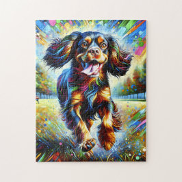 Puzzle Retrato de perro Boykin Spaniel Impresión de arte