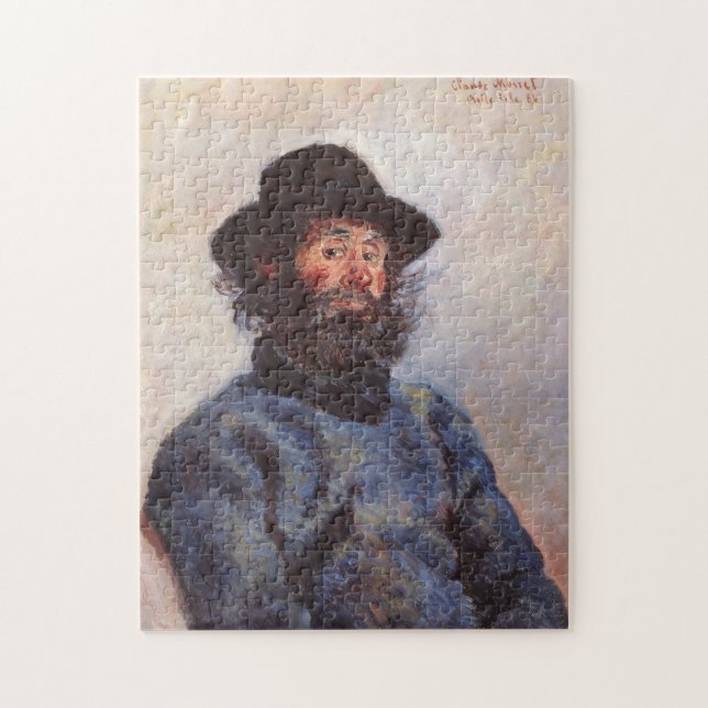 Puzzle Retrato de pescador en Bella Artes Belle-Île Monet (Vertical)