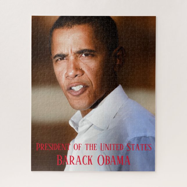 Puzzle Retrato de POTUS Barack Obama (Vertical)